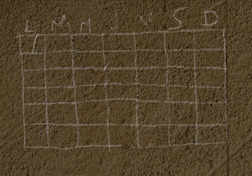 Anders Rönnlund: "Kalender" ur verket "Estadio Nacional" Anders Rönnlund: "Kalender" ur verket "Estadio Nacional"
