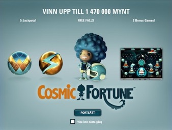 Gratissnurr i nya NetEnt slotten Cosmic Fortune Gratissnurr i nya NetEnt slotten Cosmic Fortune