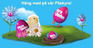 Påskyra med snurr hos Vera&John Påskyra med snurr hos Vera&John
