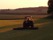 solnedgång traktor
