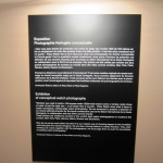 About the exhibition at the wall at the exhibition SIHH