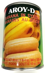 Aroy-D Banana in Syrup 565g