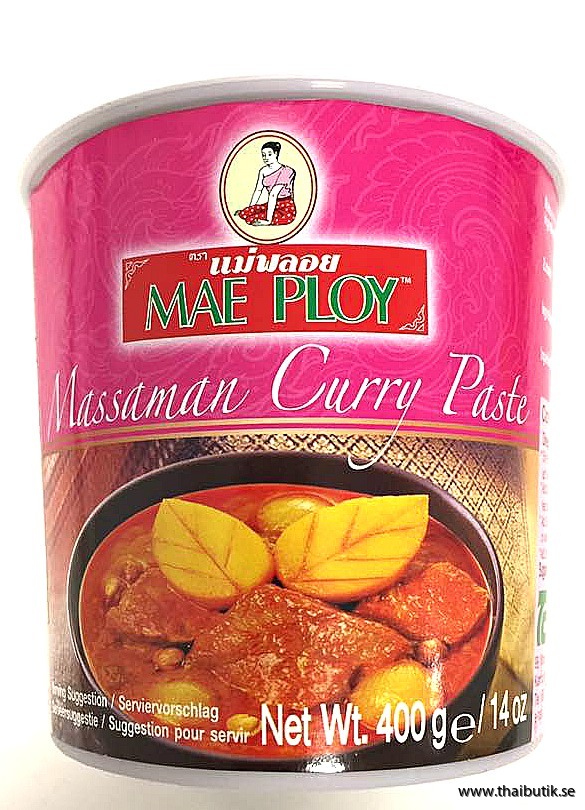 Mae Ploy Massaman Curry Paste 400g | ThaiButik.Se