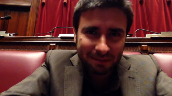 "Nu måste alla prata med oss" Alessandro Di Battista, Femstjärnerörelsen "Nu måste alla prata med oss" Alessandro Di Battista, Femstjärnerörelsen