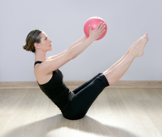 Pilates rulle/boll på Studio Frid Pilates rulle/boll på Studio Frid