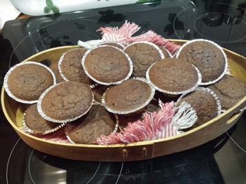 Så här fina blev mina muffins första gången jag bakade dem. :)