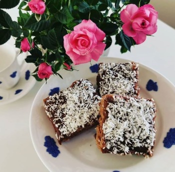 Kärleksmums med kokosflingor