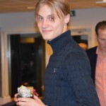 Vinnare av Årets Träningspris Emil Rygert. 93,4 % av träningspassen gjorde han.