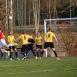 Daniel Johansson nickar mot mål