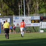 Rickard Crona på språng mot 1-0 målet