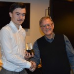 Årets Skyttekung Linus Lyck gratuleras