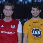 Matchens lirare Elias Larsson och Alexander Oliva