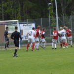 rondinella i en attack mot det rödvita målet