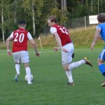 rött å vitts målfarliga anfallstrio, aljo sarajlic, fredrik nilsson och linus lyck
