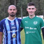 Matchens lirare Malek Iskander och Daniel Alm