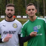 Ensar Hamza och Emil Elfström utsågs till bästa spelare i respektive lag