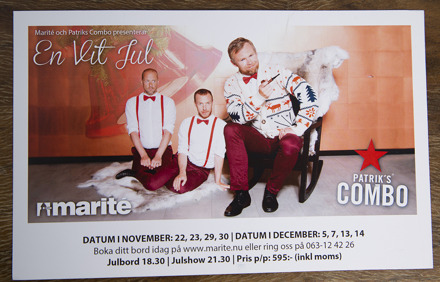 Patriks Combo julshow Patriks Combo julshow