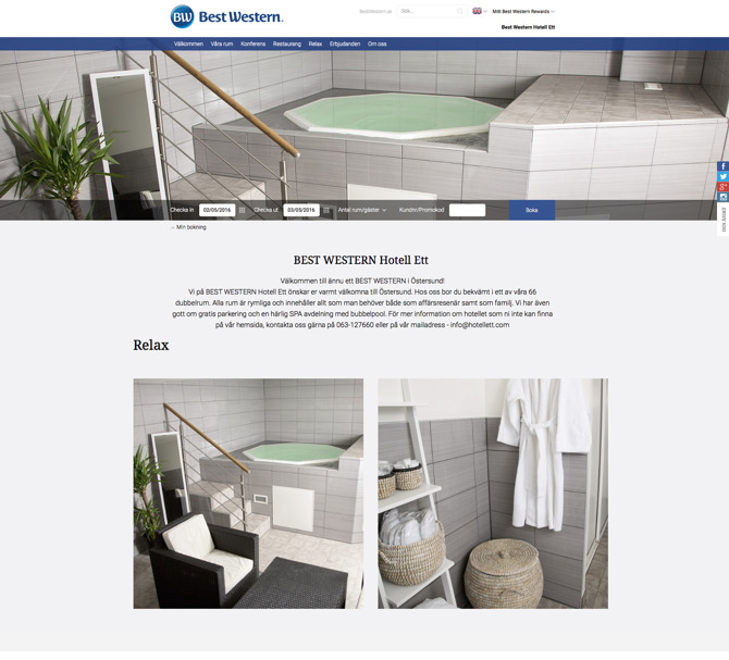 Best Western Hotell Ett Spa Best Western Hotell Ett Spa