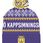 Mössa Pom Pom Lila/Vit 