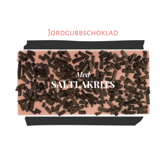 Pralinhuset - Jordgubbschoklad - Saltlakrits - 