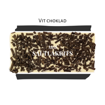 Pralinhuset - Vit Choklad - Lakrits - 
