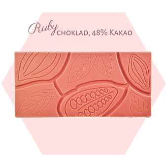 Pralinhuset - Ruby choklad - Ren - Ruby Choklad