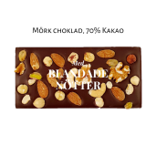 Pralinhuset - 70% Kakao - Blandade Nötter