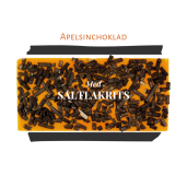 Pralinhuset - Vit Choklad - Apelsinchoklad Saltlakrits