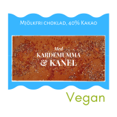 Pralinhuset - 40% Kakao - Kardemumma & Kanel - Mjölkfri