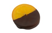 Pralin & Tryffel - Syltad Apelsinskiva Doppad i Mörk Choklad