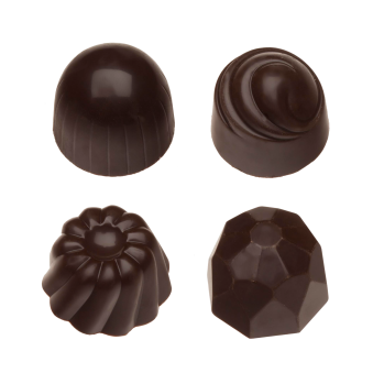Pralin & Tryffel - Dark - Hasselnötter & Nougat - Utan Tillsatt Socker - 