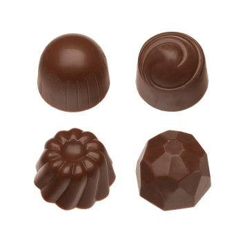 Pralin & Tryffel - Milk - Hasselnötter & Nougat - Utan Tillsatt Socker - 