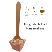 Pralinhuset – Drickchoklad - Jordgubbschoklad & Marshmallows
