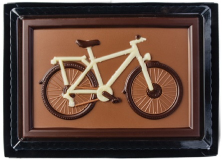 Cykel - 75 gram - Ljus Choklad