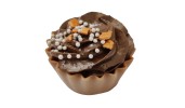Julpralin - Sparkling Cup Cake - Mörk Krämig Ganache
