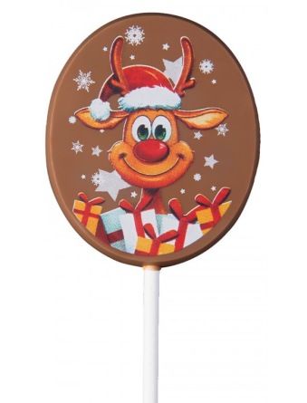 ChokladKlubba - Rudolf med Paket - Mjölkchoklad - 