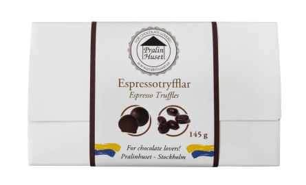 Pralinask - Espressotryfflar - 145 gram - 