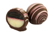 Pralin & Tryffel - Panna Cotta & Körsbärs Tryffel