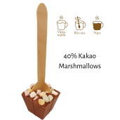 Pralinhuset - Drickchoklad - 40% Kakao - Marshmallows