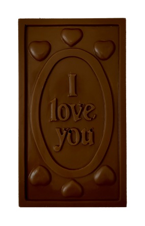 Pralinhuset - 70% Mjölkchoklad - I Love You - 