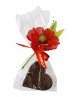 Pralinhuset - Hjärta i Mörk Choklad - 25 gram