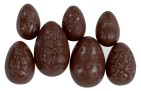 Påskpåse - Blåklocka - Mörka Chokladägg - 145 gram