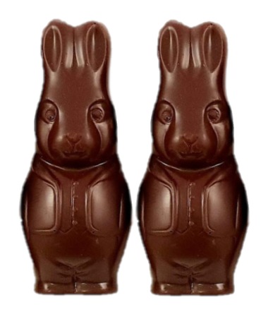 Påskharar - 2 pack - 70% kakao - 