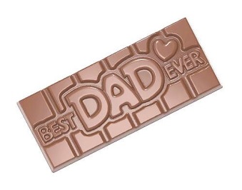 Chocolate Wish - 40% Kakao - Best Dad Ever - 