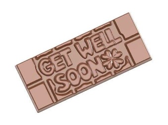 Chocolate Wish - 40% Kakao - Get Well Soon - 