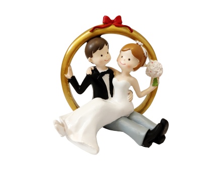 Bröllopsfigur - Wedding Ring - 
