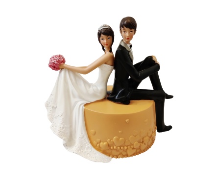Bröllopsfigur - Cake Love - 