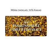 Pralinhuset - 70% Kakao - Passionsfrukt, Chili & Havssalt