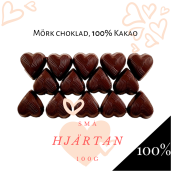 Pralinhuset - Small Hearts - 100% Kakao