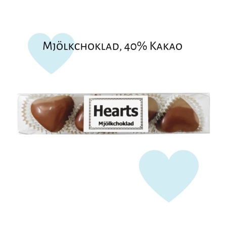 Pralinhuset - Hjärtstång Mjölkchoklad- 65 gram - 